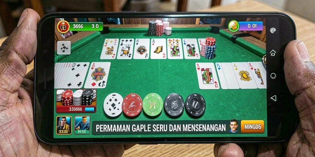 Gameplay seru dan menarik dalam aplikasi Gaple 333666.