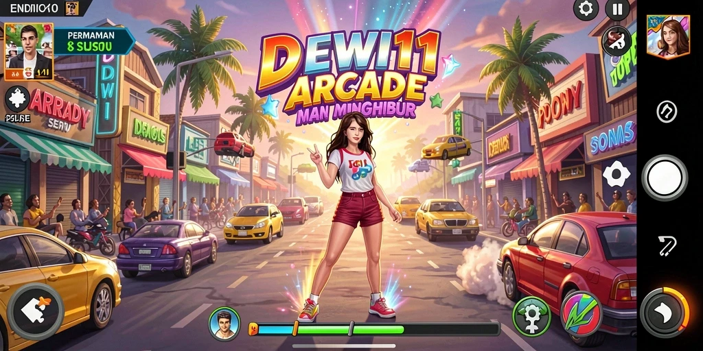 Screenshot DEWI11 menunjukkan aksi seru dan gameplay yang menarik.