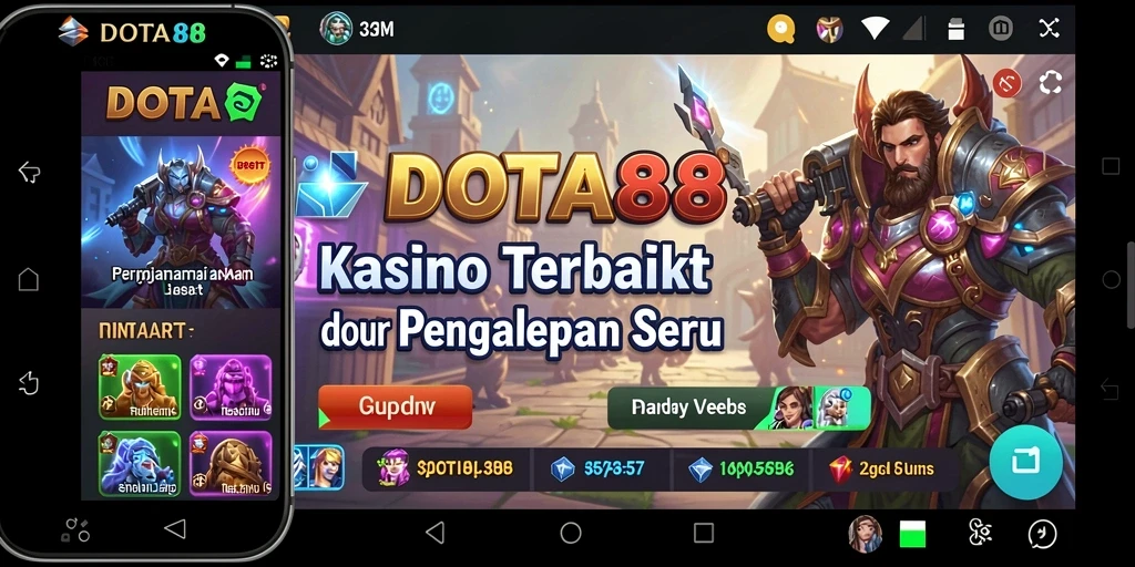 Tampilan screenshot DOTA88 menampilkan gameplay yang menarik dan interaktif.