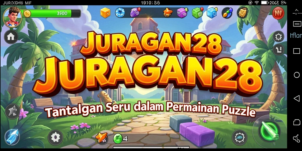Tampilan gameplay JURAGAN28 yang menantang dan menarik.
