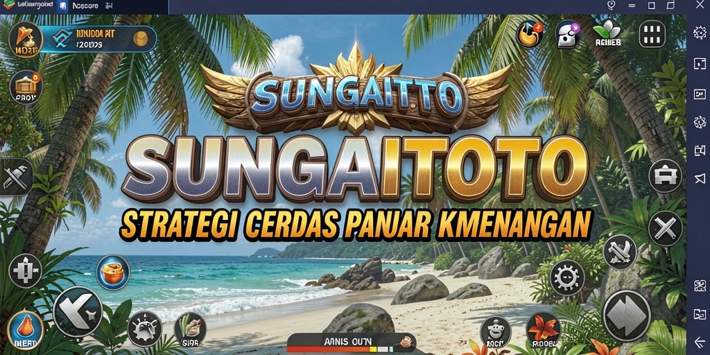 Tampilan gameplay menegangkan dengan strategi mendalam di SUNGAITOTO.