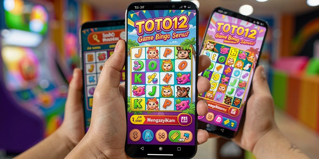 Gameplay seru Bingo di TOTO12 dengan grafis menarik.