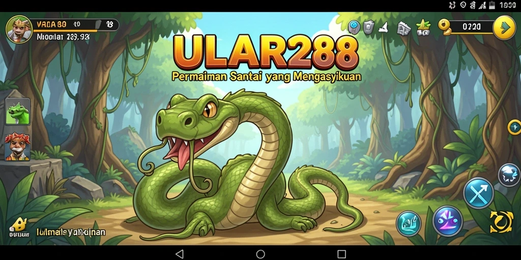Gameplay ULAR288 yang mengasyikkan dan sederhana untuk semua pemain.