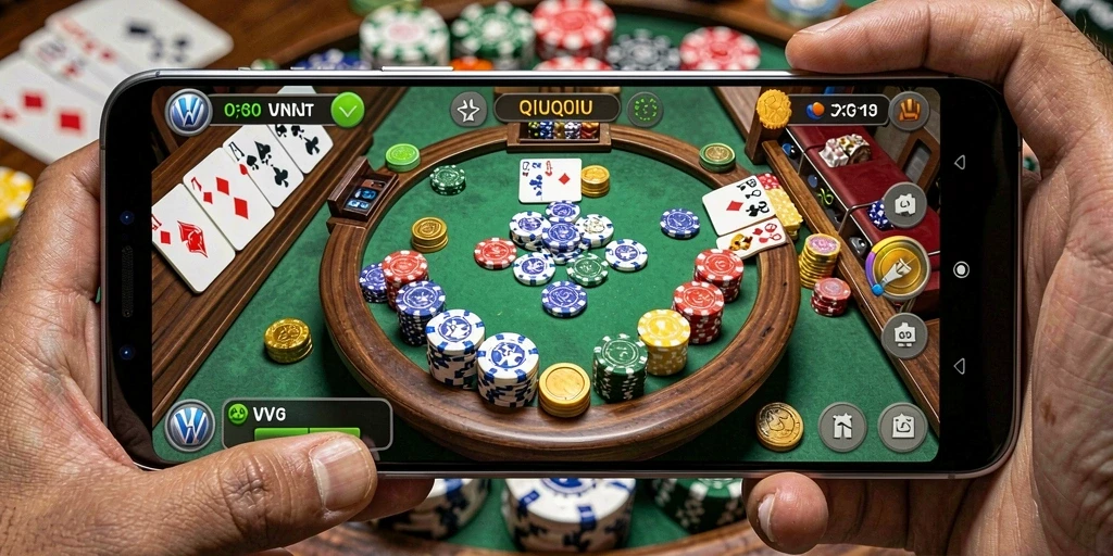 Gameplay seru QiuQiu di VW108 dengan teman-teman.